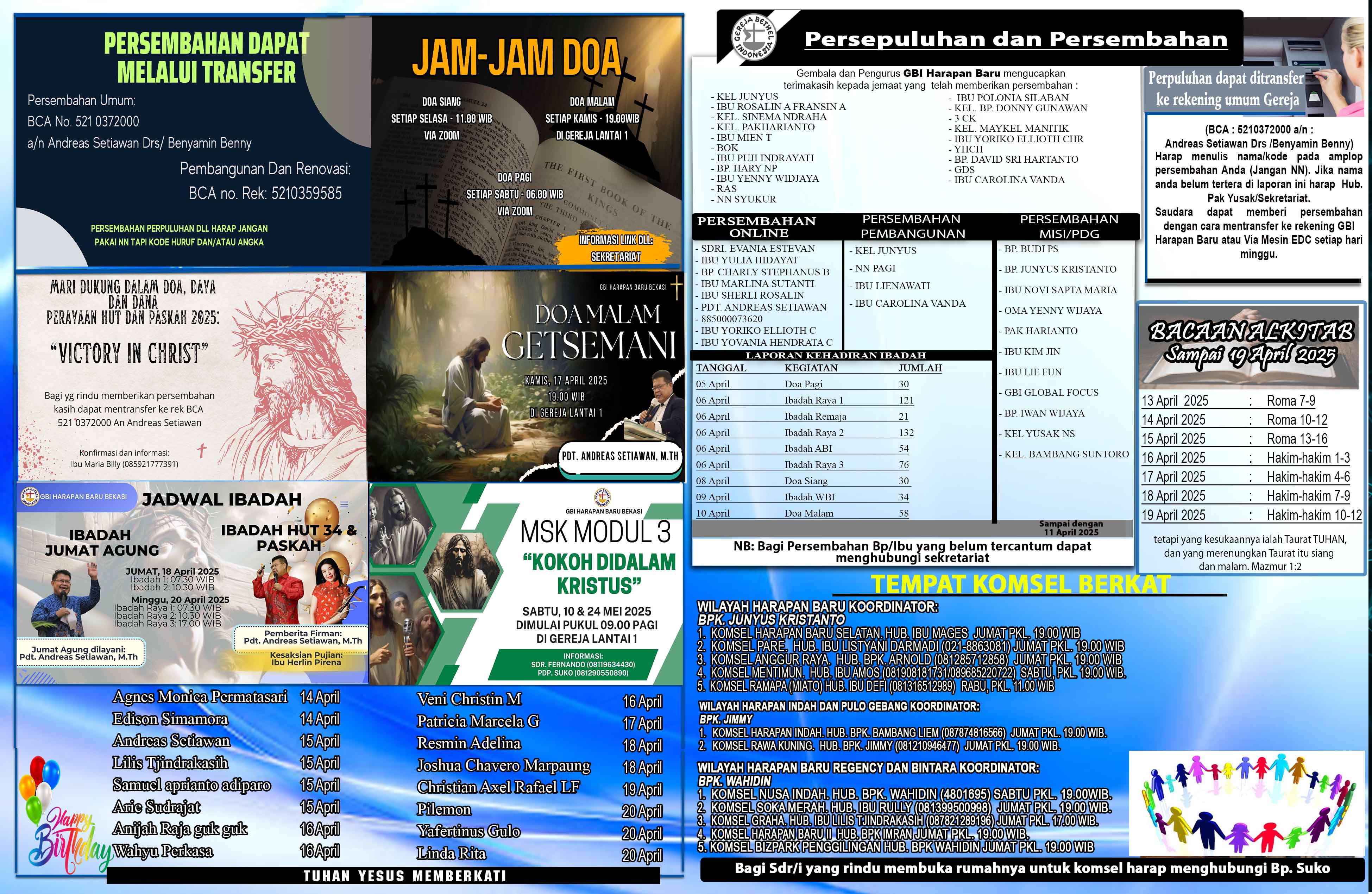Warta Jemaat GBI Harapan Baru